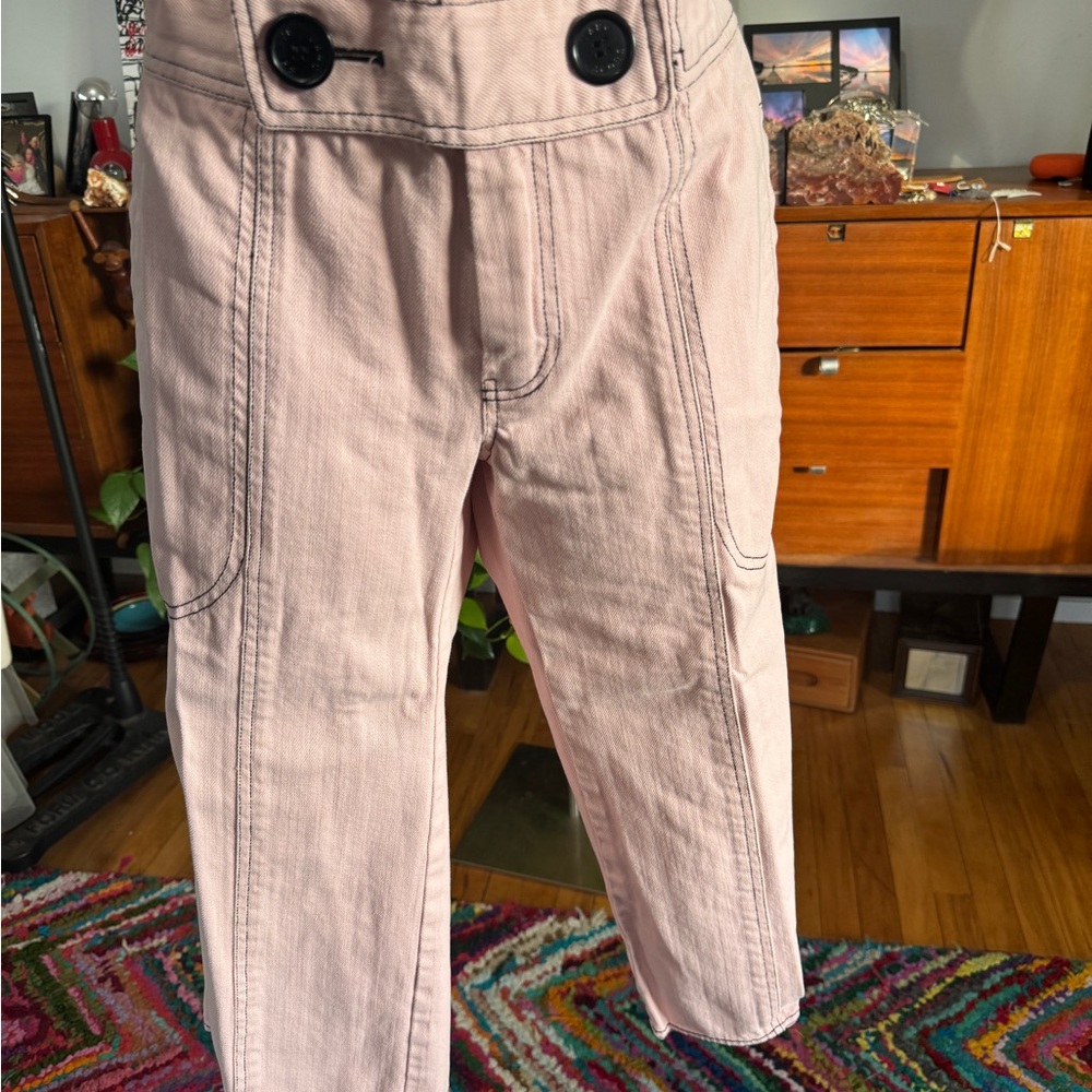 Marc Jacobs pants Light Pink Buttoned Pants Capri
